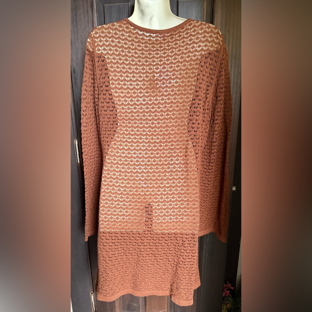 Anrabess Rust Knit Cardigan - Picture 2 of 6